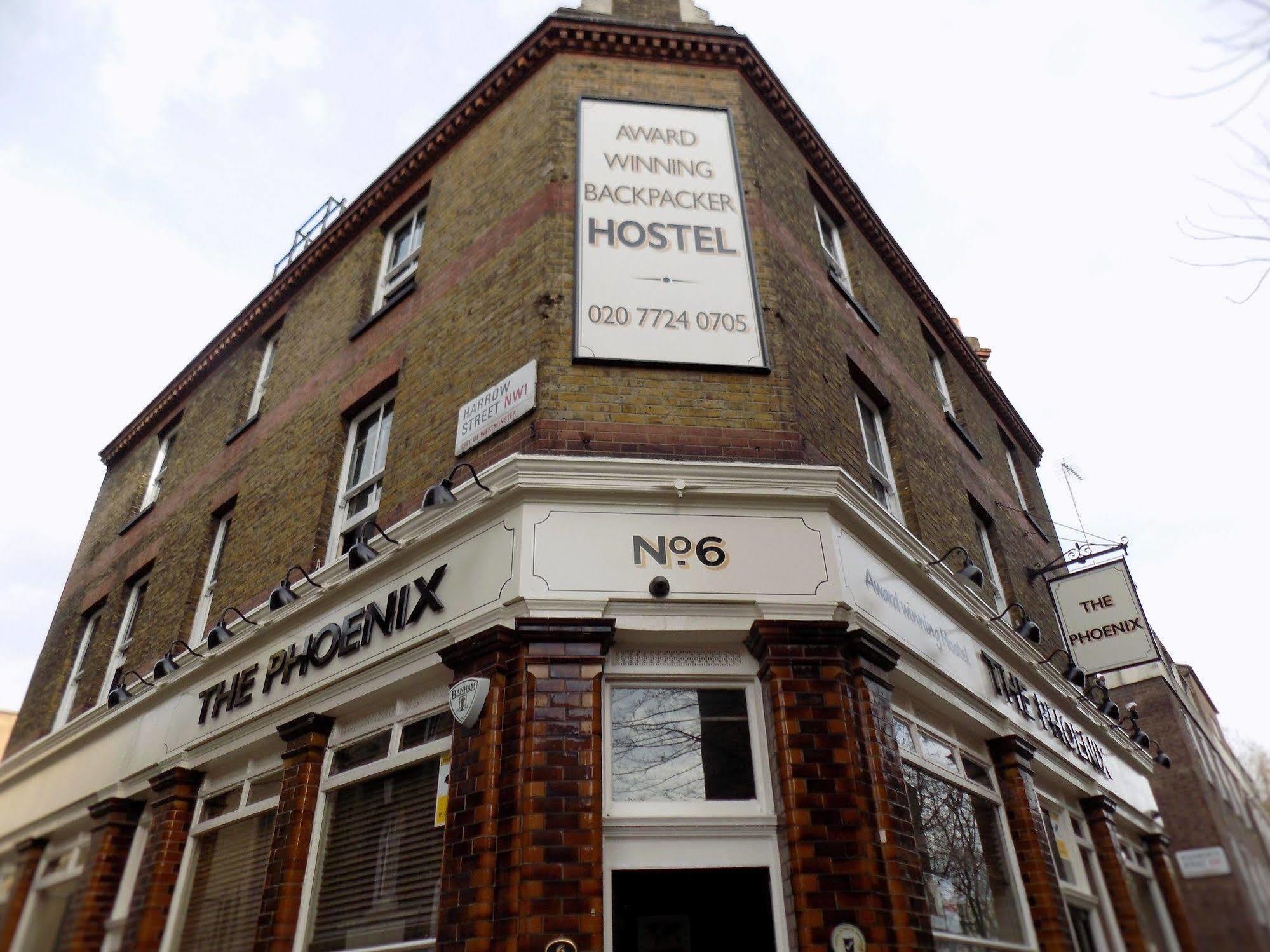The Phoenix Hostel Paddington London Eksteriør bilde